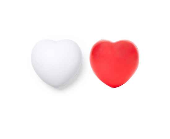 Антистресс BIKU в форме сердца, SB1229S101, Цвет: белый, изображение 2