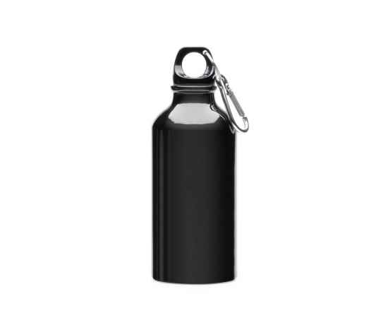 Бутылка ATHLETIC с карабином, MD4045S102, Цвет: черный, Объем: 400, изображение 2