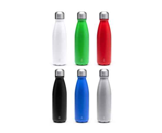 Бутылка KISKO из переработанного алюминия, BI4213S160, Цвет: красный, Объем: 550, изображение 3