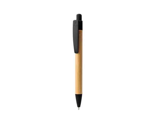 Ручка шариковая GILDON, BL8080TA02, Цвет: черный,натуральный, изображение 2