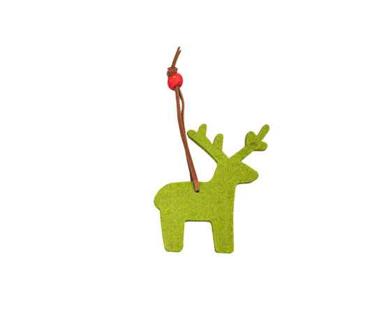 Войлочное рождественское украшение ABEND, северный олень, XM1302S1513, Цвет: зеленое яблоко, изображение 5