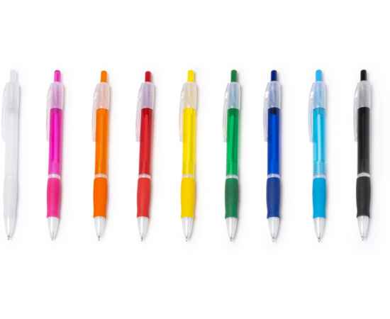 Ручка пластиковая шариковая ONTARIO, HW8008S103, Цвет: желтый, изображение 4