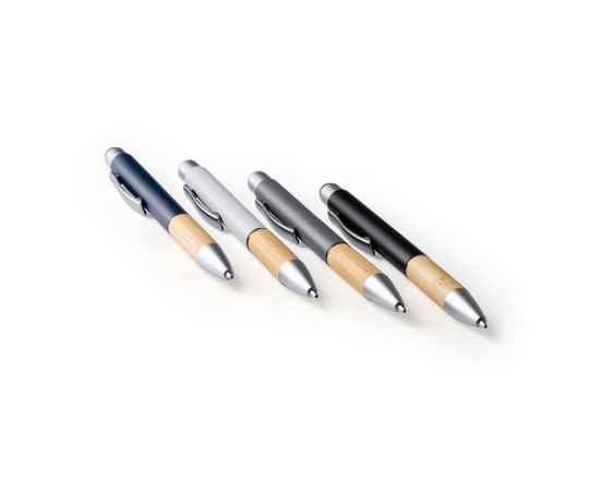 Ручка-стилус металлическая шариковая OLTEN, BL7990TA55, Цвет: натуральный,темно-синий, изображение 5