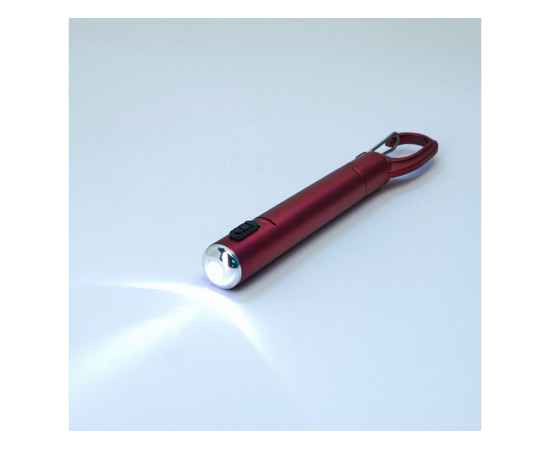 Ручка ARAYA со светодиодным фонариком, HW8023S160, Цвет: красный, изображение 2