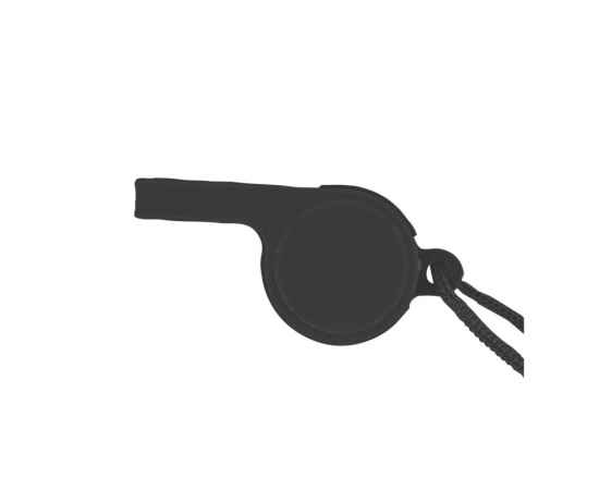 Свисток CARNIVAL с ремешком на шею, PF3101S102, Цвет: черный, изображение 2