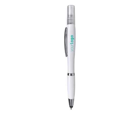 Ручка-стилус шариковая FARBER с распылителем, HW8022S101, Цвет: белый, изображение 4