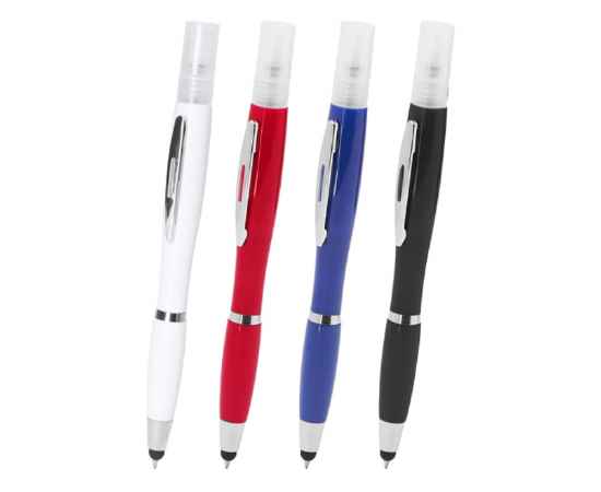 Ручка-стилус шариковая FARBER с распылителем, HW8022S101, Цвет: белый, изображение 6