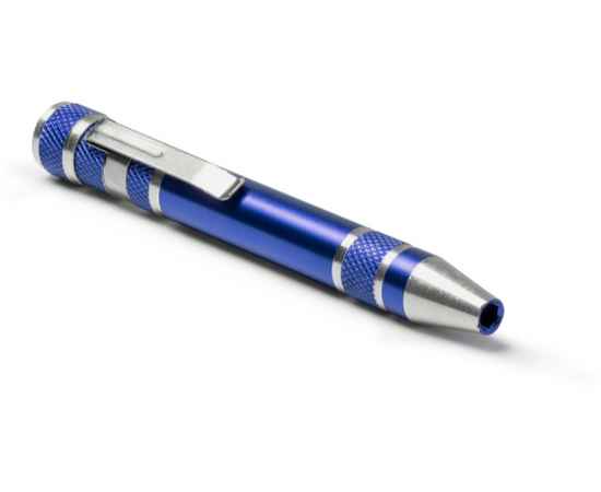 Алюминиевый мультитул BRICO в форме ручки, TO3991S105, Цвет: синий,серебристый, изображение 7