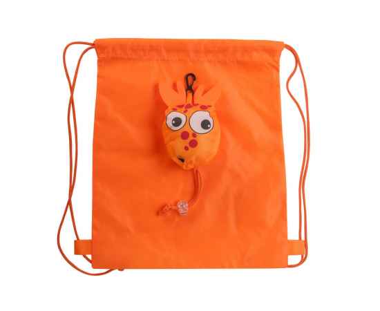Детский рюкзак ELANIO складной, жираф, BO7528S2997, Цвет: оранжевый, изображение 4