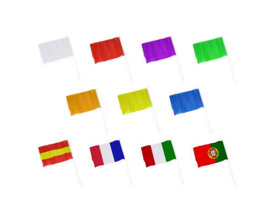 Флаг CELEB с небольшим флагштоком, PF3103S160, Цвет: красный, изображение 3