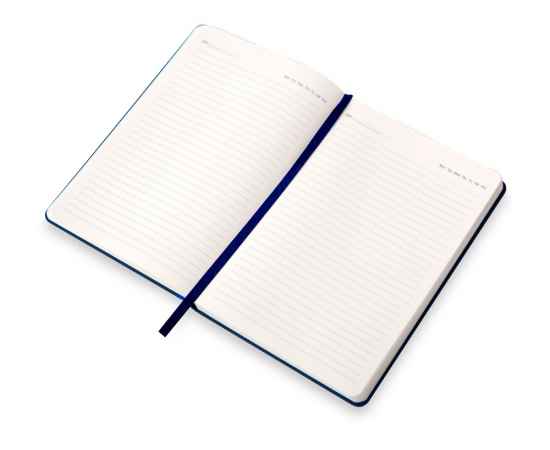 Бизнес-блокнот А5 С3 soft-touch с магнитным держателем для ручки, 335662clr, Цвет: темно-синий, изображение 4