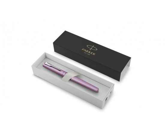 Перьевая ручка Parker Vector, F, 2159763, Цвет: розовый,серебристый, изображение 2