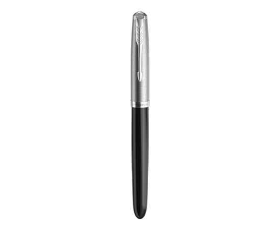 Ручка перьевая Parker 51 Core, F, 2123491, Цвет: черный,серебристый, изображение 3