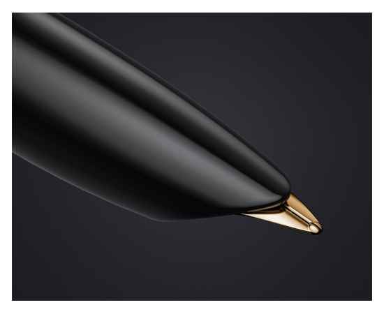 Ручка перьевая Parker 51 Deluxe, F, 2123511, Цвет: черный,золотистый, изображение 11