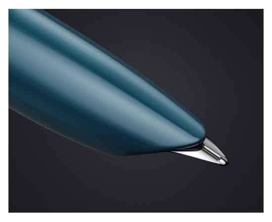 Ручка перьевая Parker 51 Core, F, 2123506, Цвет: бирюзовый,серебристый, изображение 11