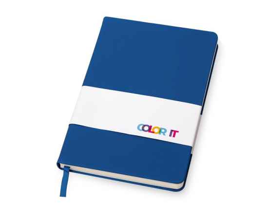 Бизнес-блокнот А5 С3 soft-touch с магнитным держателем для ручки, 335652clr, Цвет: синий, изображение 8