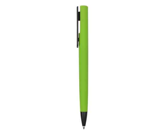 Ручка пластиковая шариковая C1 soft-touch, 16540.19clr, Цвет: черный,зеленое яблоко, изображение 3