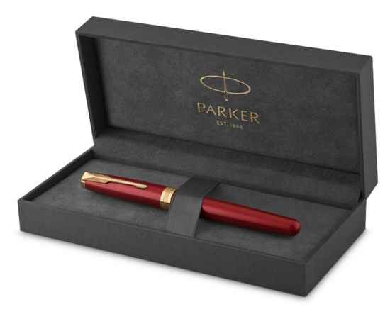 Ручка роллер Parker Sonnet, 1931475, Цвет: красный,золотистый,черный, изображение 2