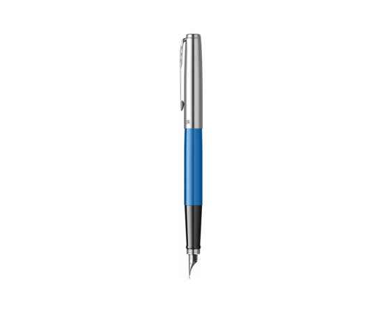 Ручка перьевая Parker Jotter Originals, F, 2096900, Цвет: серебристый,синий, изображение 2