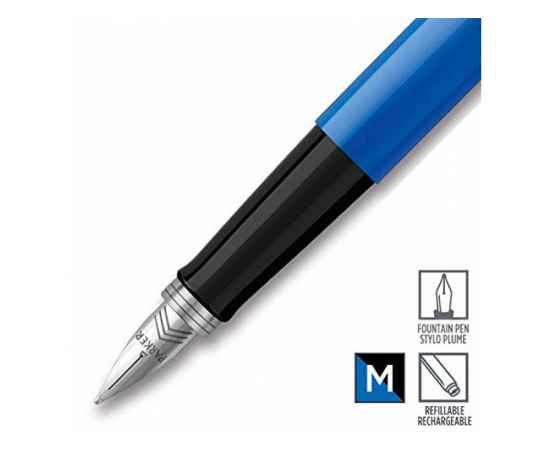 Ручка перьевая Parker Jotter Originals, M, 2096858, Цвет: голубой,серебристый, изображение 4