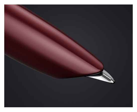 Ручка перьевая Parker 51 Core, F, 2123496, Цвет: красный,серебристый, изображение 11