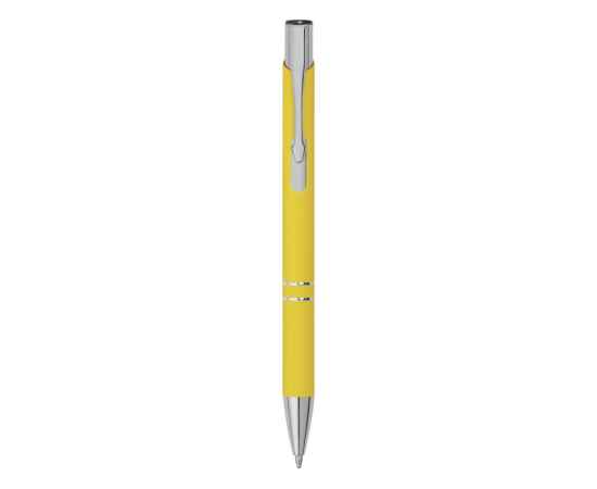 Ручка металлическая шариковая Legend Gum soft-touch, 11578.04p, Цвет: желтый, изображение 2
