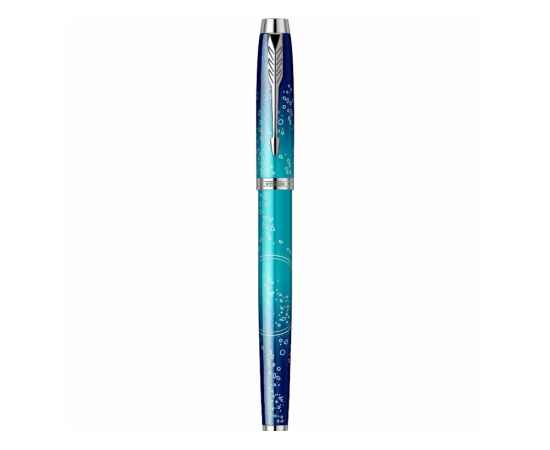 Перьевая ручка Parker IM Royal, F, 2152859, Цвет: голубой,синий,серебристый, изображение 4