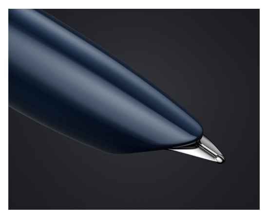 Ручка перьевая Parker 51 Core, F, 2123501, Цвет: темно-синий,серебристый, изображение 11