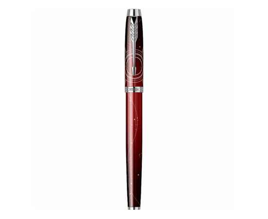 Перьевая ручка Parker IM Royal, F, 2152996, Цвет: красный,серебристый, изображение 4