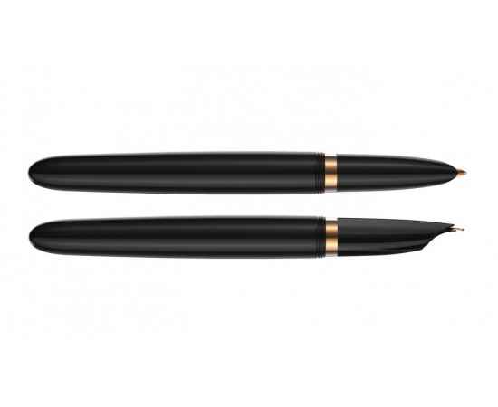 Ручка перьевая Parker 51 Deluxe, F, 2123511, Цвет: черный,золотистый, изображение 5