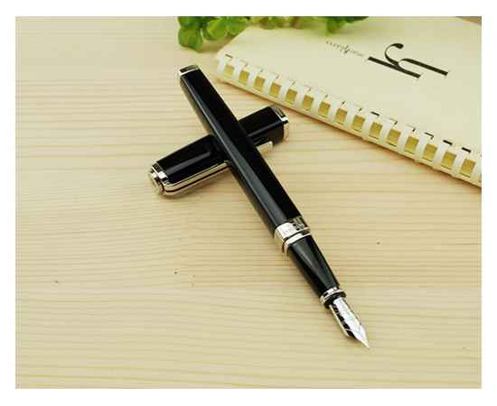 Ручка перьевая Exception, F, S0637010, Цвет: черный,серебристый, изображение 3