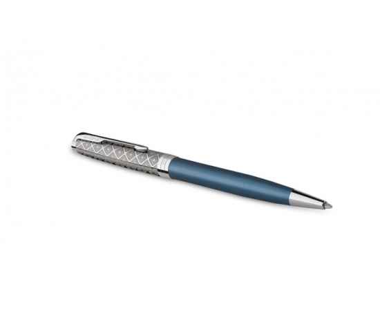 Ручка шариковая Parker Sonnet, 2119649, Цвет: голубой,серебристый, изображение 3