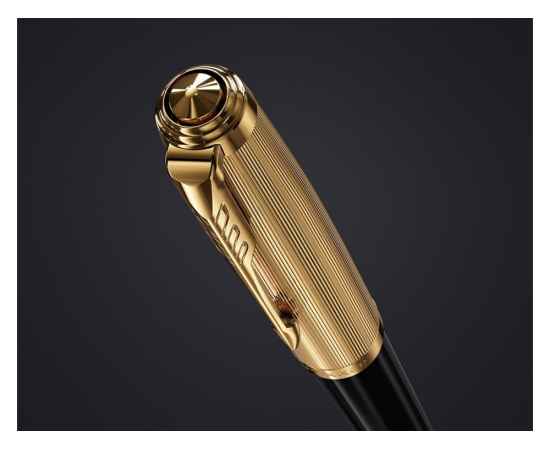 Ручка шариковая Parker 51 Deluxe, 2123513, Цвет: черный,золотистый, изображение 5