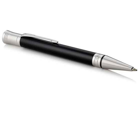 Ручка шариковая Duofold Classic International, 1931390, Цвет: черный,серебристый, изображение 3