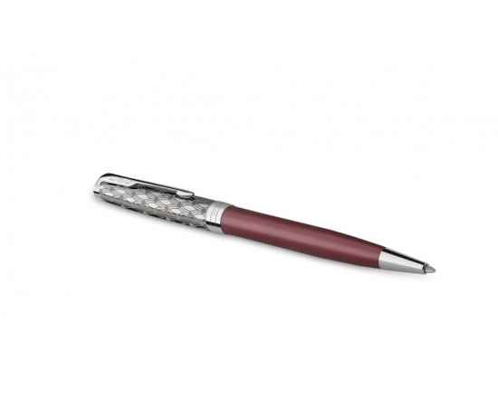 Ручка шариковая Parker Sonnet, 2119783, Цвет: красный,серебристый, изображение 3