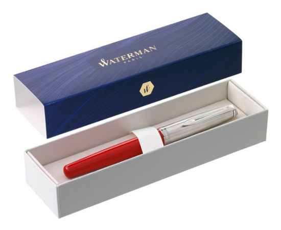 Ручка-роллер Embleme, 2100325, Цвет: красный,серебристый, изображение 4