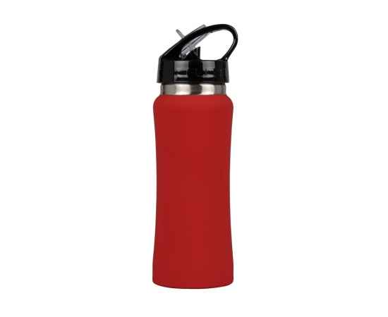 Бутылка спортивная из стали Коста-Рика, 600 мл, 828021p, Цвет: красный, Объем: 600, изображение 5
