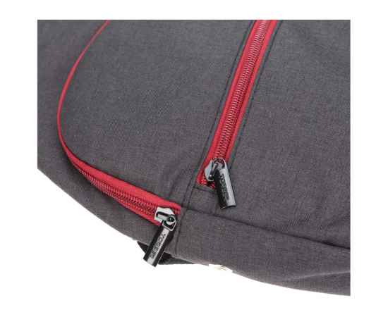 Рюкзак с одним плечевым ремнем, 73477, Цвет: бордовый,черный, изображение 5