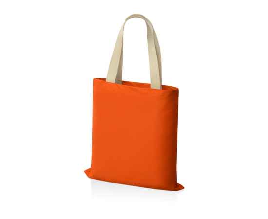 Сумка для шопинга Steady хлопковая с парусиновыми ручками, 260 г/м2, 955188p, Цвет: оранжевый, изображение 2