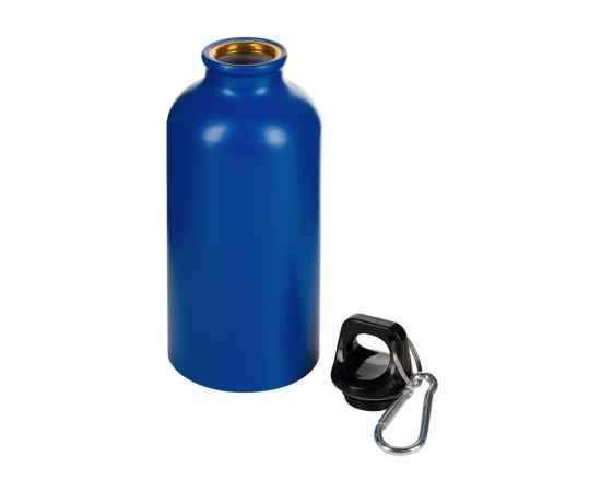 Бутылка Hip S с карабином, 400 мл, матовая, 5-10055903p, Цвет: синий, Объем: 400, изображение 2
