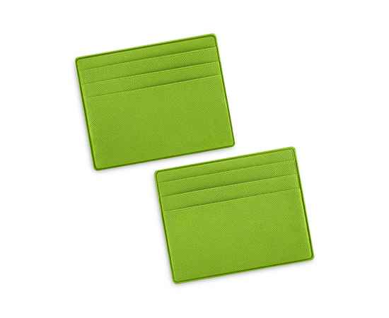Картхолдер для 6 банковских карт и наличных денег Favor, 213203, Цвет: зеленое яблоко, изображение 3