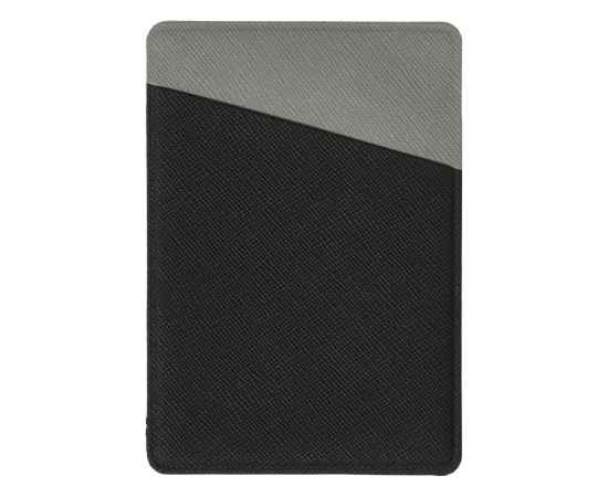 Картхолдер на 3 карты вертикальный Favor, 114207, Цвет: черный,серый, изображение 6