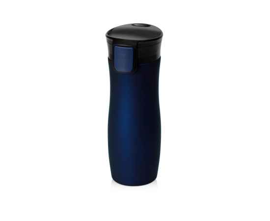 Вакуумная герметичная термокружка Streamline с покрытием soft-touch, 810012p, Цвет: темно-синий, Объем: 400