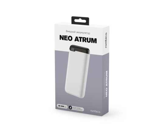 Внешний аккумулятор NEO Atrum, 20000 mAh, 595879, Цвет: белый, изображение 4