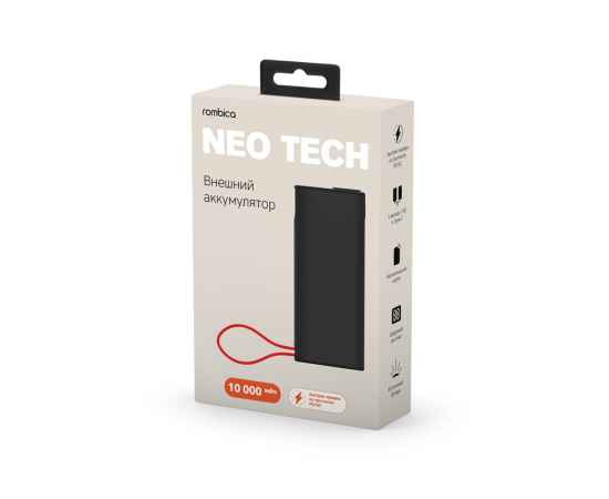 Внешний аккумулятор NEO Tech, 10000 mAh, 595875, Цвет: черный, изображение 4