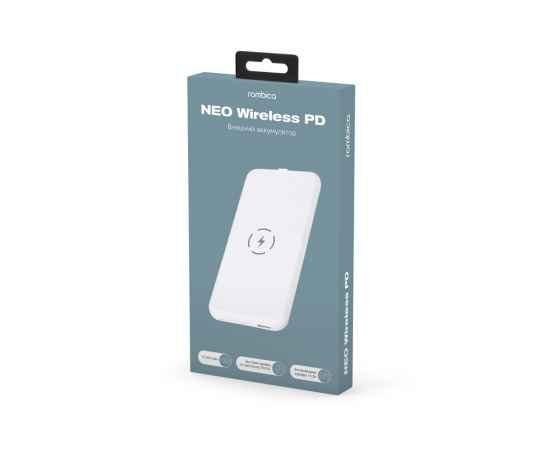 Внешний беспроводной аккумулятор NEO Wireless PD, 10000 mAh, 595877, Цвет: белый, изображение 6