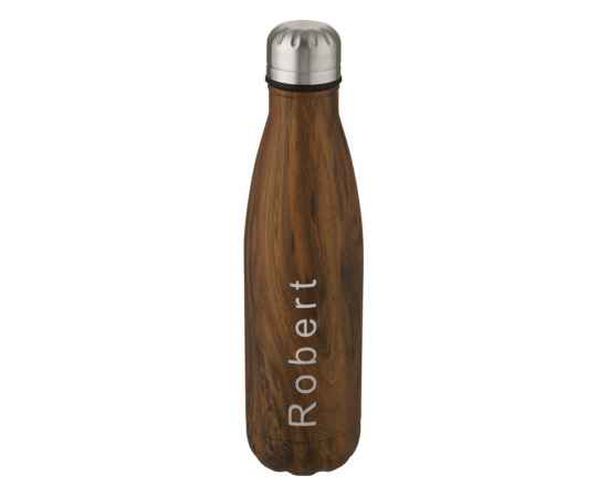 Бутылка Cove с вакуумной изоляцией и деревянным принтом, 10068371p, изображение 5