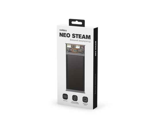 Внешний аккумулятор NEO Steam, 10000 mAh, 595884, Цвет: серый, изображение 5