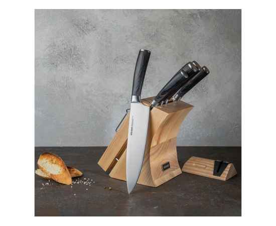 Набор из 5 кухонных ножей и блока для ножей с ножеточкой DANA, 247515, изображение 10