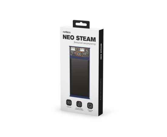 Внешний аккумулятор NEO Steam, 10000 mAh, 595885, Цвет: синий, изображение 5